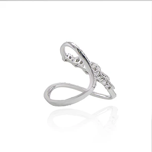 Anillo Oro Blanco 18kt Diamantes 96 Pts | Danielle Costantini