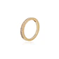 Anillo Compromiso de Oro 18Kt Cintillo Riel Circón - Miniatura 1