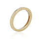 Anillo Compromiso de Oro 18Kt Cintillo Riel Circón - Miniatura 2