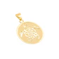 Colgante de Oro 18kt Placa Tortuga de mar - Miniatura 3
