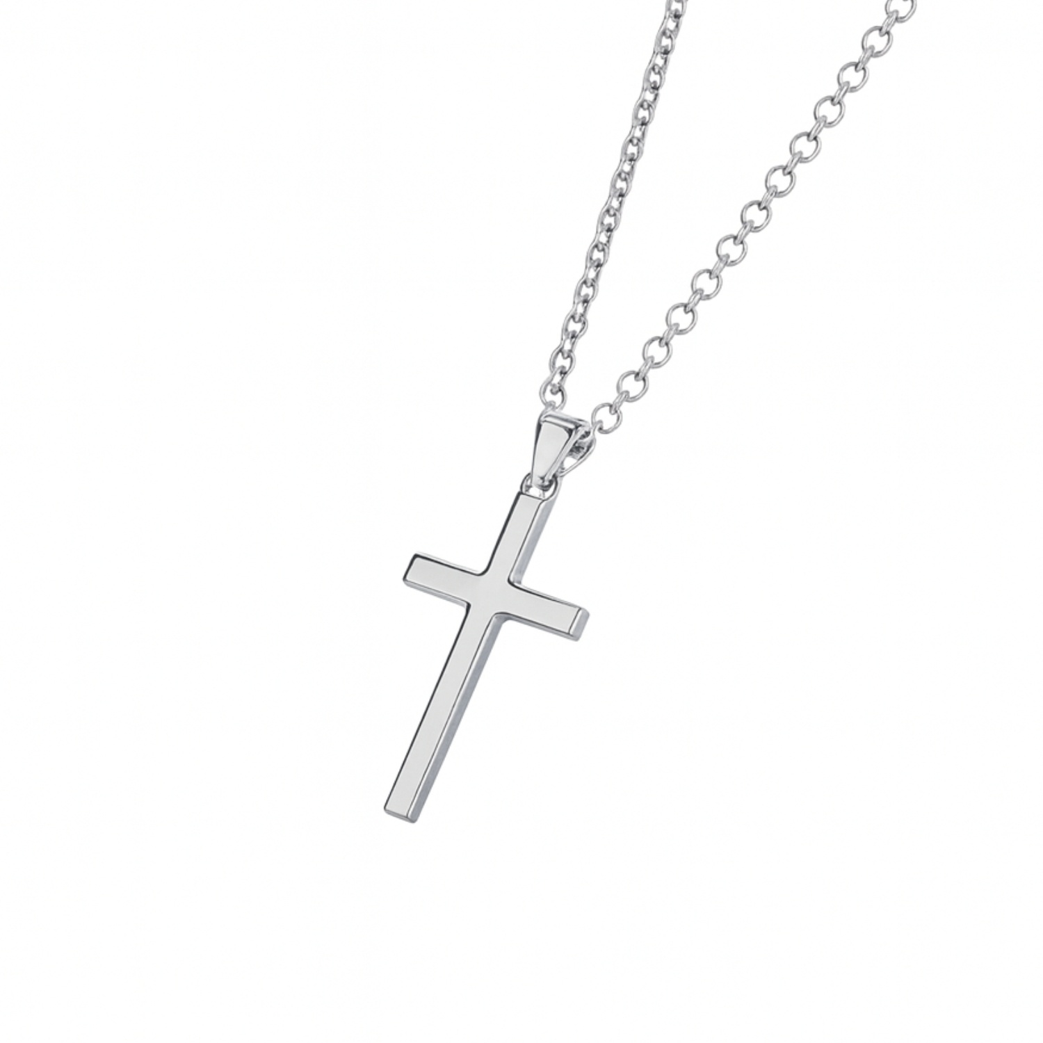 Colgante de Plata Esterlina 925 Cruz 25X15MM 2