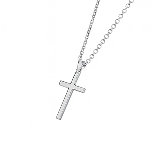 Colgante de Plata Esterlina 925 Cruz 25X15MM