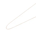 Cadena en Oro Miel 18kt  Limada