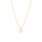 Collar de Oro 18kt Letra S - Miniatura 2