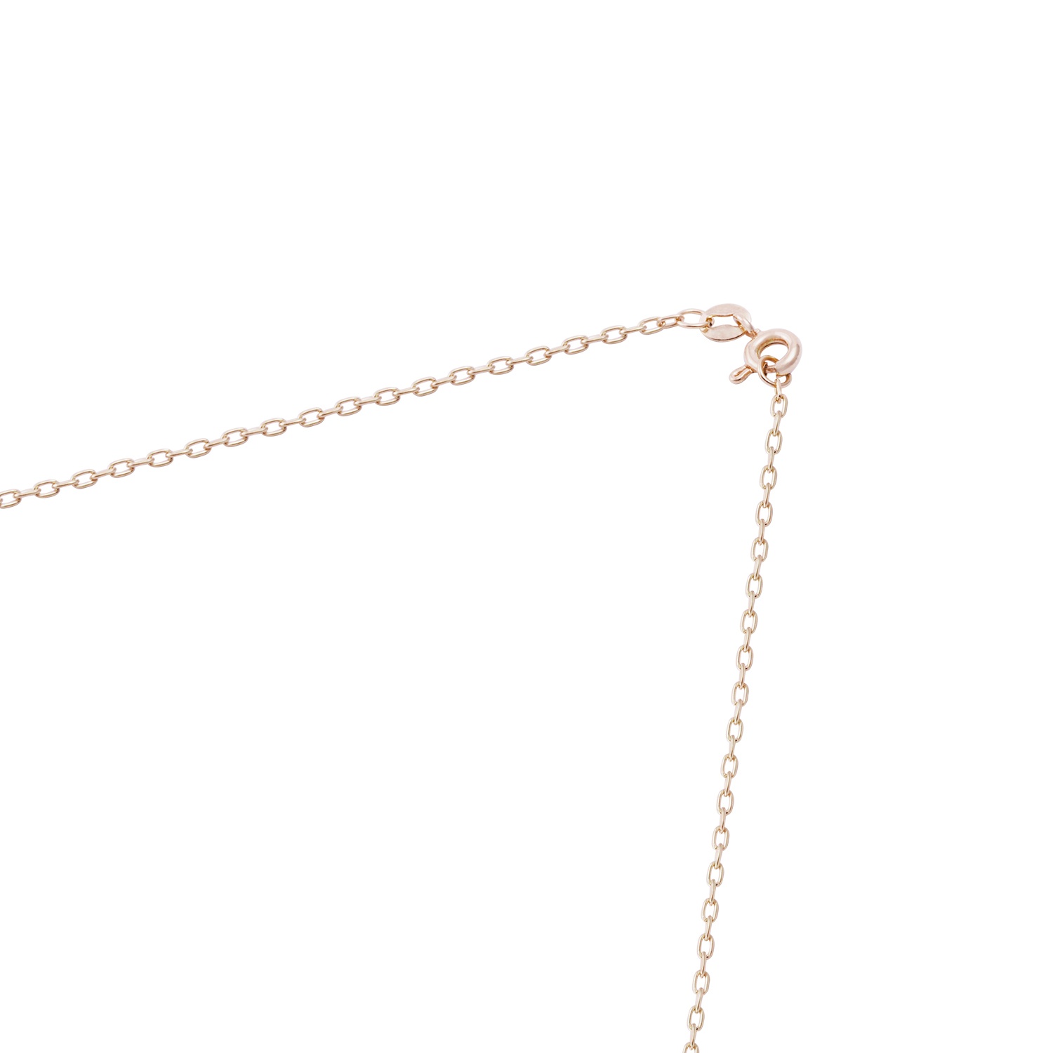 Cadena en Oro Miel 18kt  Limada 3