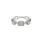 Anillo de Plata Esterlina 925 Triada con Circonita - Miniatura 2