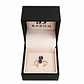 Anillo Oro Amarillo 18kt Diamantes 15 Pts Amatista 98 Pts - Miniatura 3