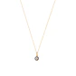 Collar de Oro 18kt Sello Circonita y Zafiros - Miniatura 2
