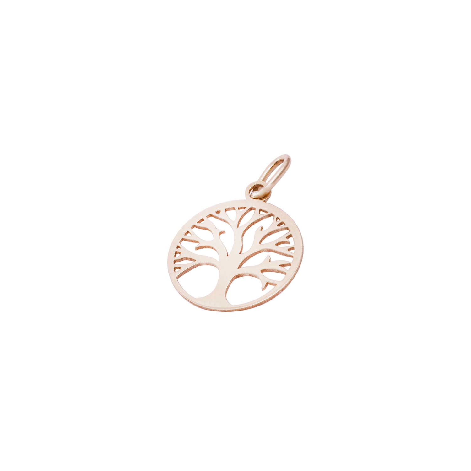 Colgante Oro Miel 18kt Árbol de la Vida Pequeño 2