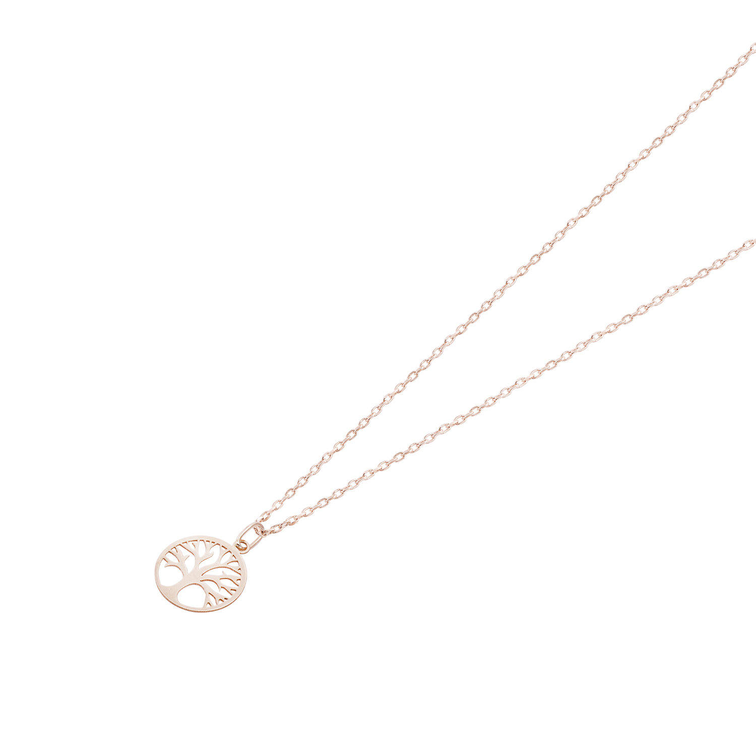 Colgante Oro Miel 18kt Árbol de la Vida Pequeño 3