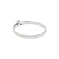 Anillo Compromiso Oro Blanco 18kt  Mónaco 1x12ptos Diamante - Miniatura 4