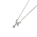 Collar de Plata Esterlina 925 Circonitas Corazón