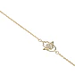 Pulsera de Oro 18kt Mano de Fátima Diamantes 3Pts totales - Miniatura 3