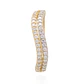 Anillo Compromiso de Oro 18Kt Cintillo doble Circon - Miniatura 2