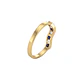 Anillo Oro Miel 18kt Brisa con Zafiros y Circonitas - Miniatura 3