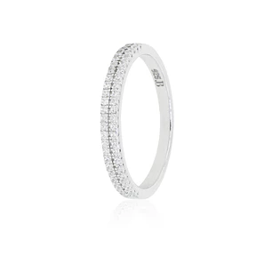 Anillo de Plata Esterlina 925 Cintillo Doble