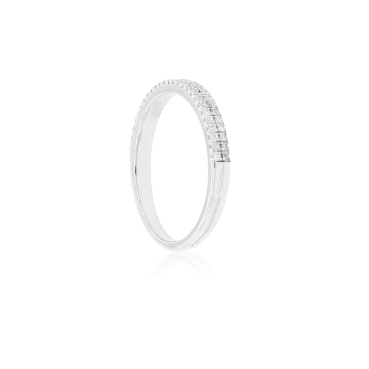 Anillo de Plata Esterlina 925 Cintillo Doble 2