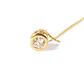 Collar de Oro 18kt con Diamantes 8 Pts Totales SI/H Corte Brillante - By Danielle Costantini - Miniatura 3