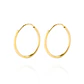 Aros de Oro 18kt Aros Argollas Ovalada - Miniatura 2