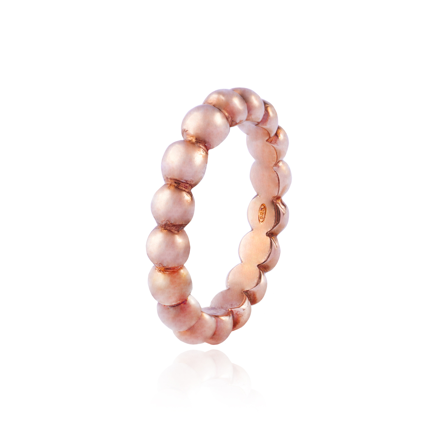 Anillo de Plata Esterlina 925 Rose 25 3