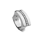 Anillo Oro Blanco 18kt Modelo Curv 9 Diamantes 2pts - Miniatura 2