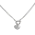 Collar de Plata Esterlina 925 Corazon Timon