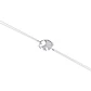 Pulsera de Plata Esterlina 925 Elefante Redondo Circonita - Miniatura 1