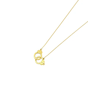 Collar Oro Amarillo 18kt Esposas