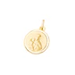 Colgante de Oro 18kt Virgen Maria 14mm - Miniatura 1
