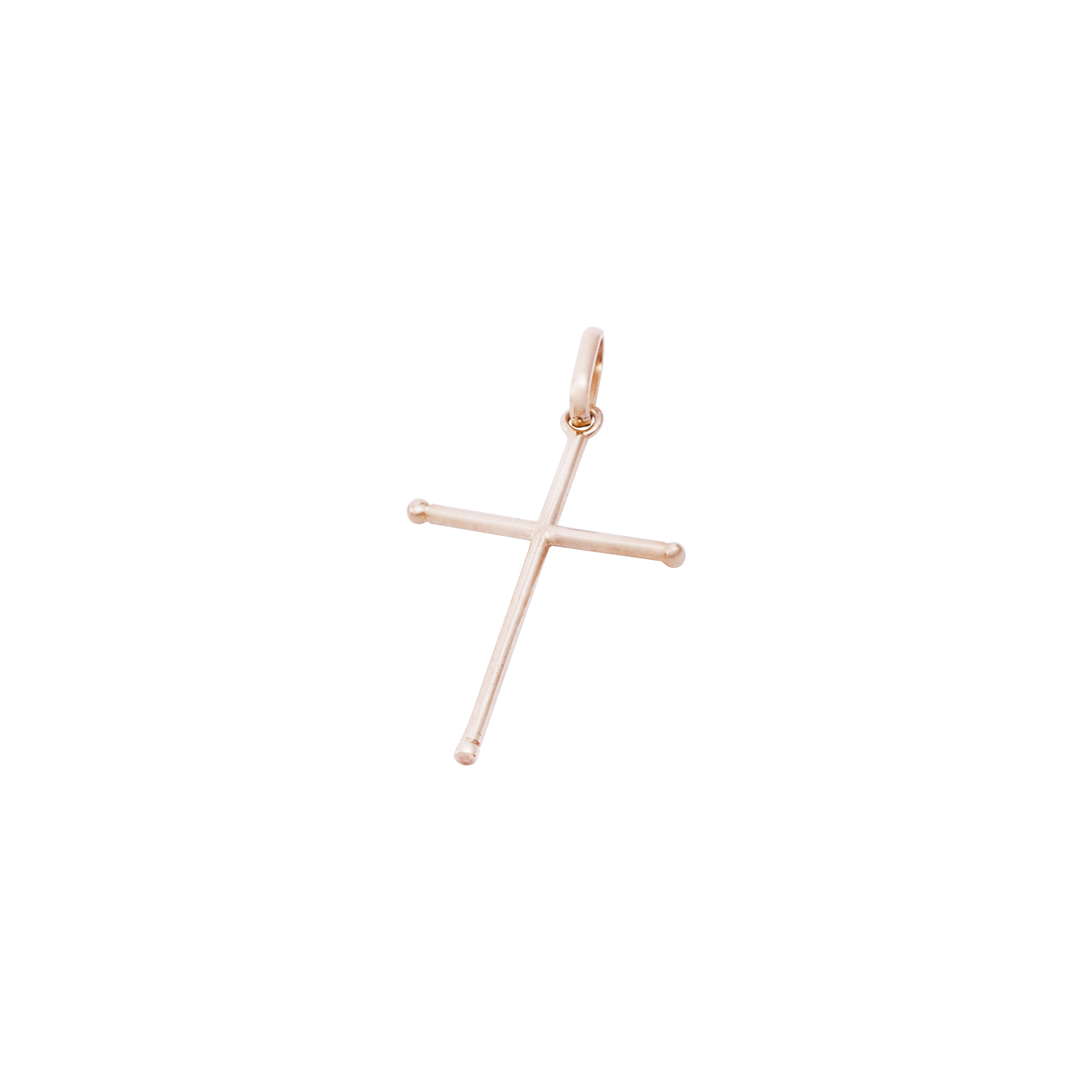 Colgante Oro Miel 18kt Cruz Grande 25x 30 mm 1