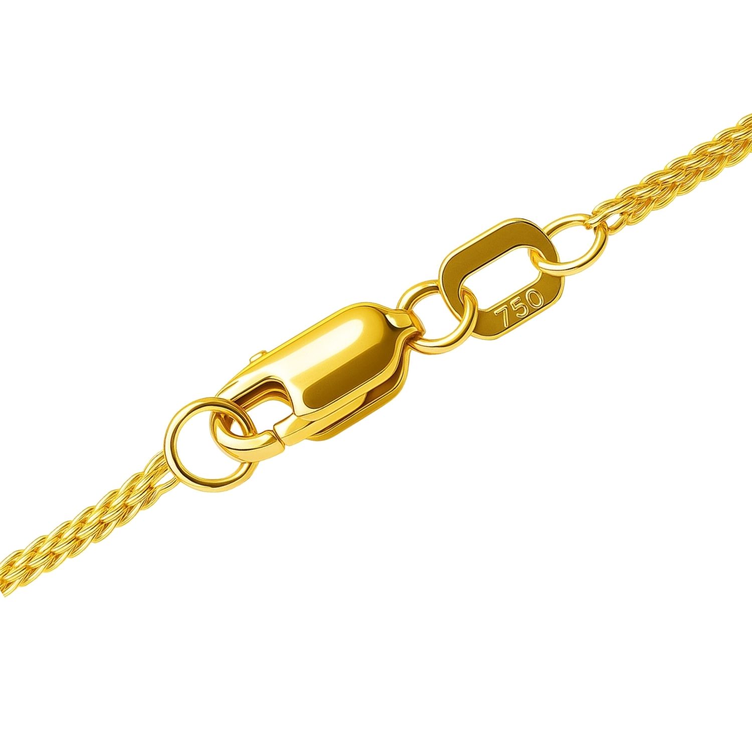 Cadena Oro Amarillo 18kt Espiga Ajustable 2