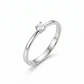 Anillo Oro Blanco 18kt Diamantes 5 Pts - Miniatura 2
