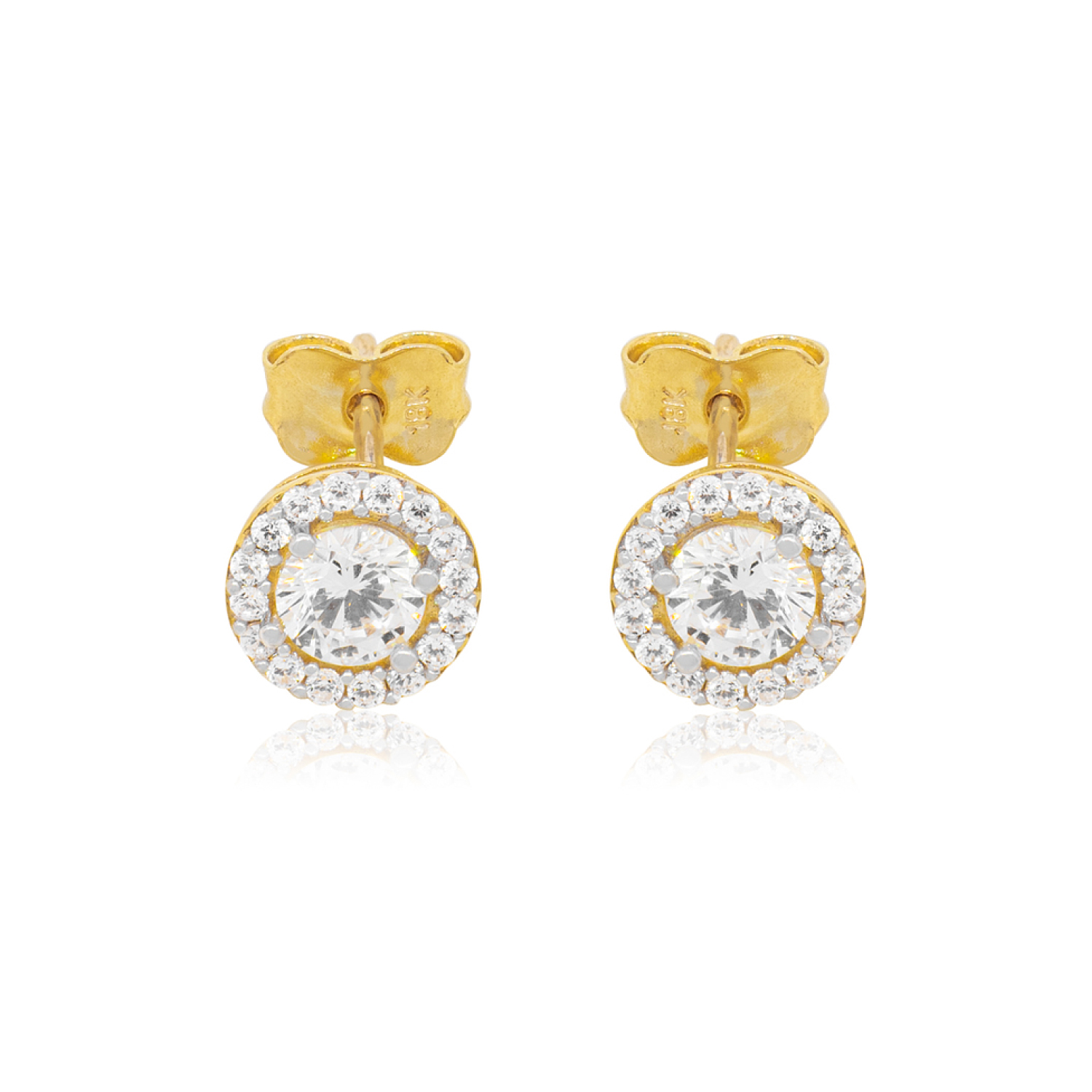 Aros de Oro 18kt 100 Circones 2