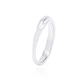 Anillo de Plata Esterlina Medio Cintillo Reina Con Circonita - Miniatura 3