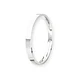 Argolla Matrimonio de Oro Blanco 18kt Tubo ErgoFit Siena de 2,0mm - Miniatura 1