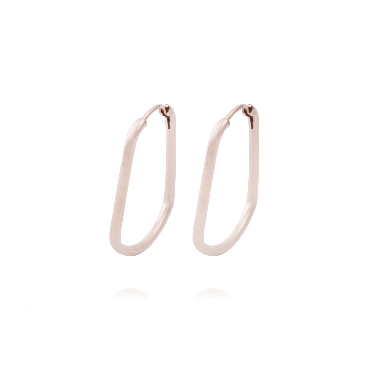 Aros Oro Miel de 18kt Tubo 1