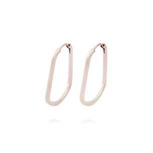Aros Oro Miel de 18kt Tubo