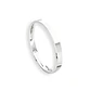 Argolla Matrimonio de Oro Blanco 18kt Tubo ErgoFit Siena de 2,0mm - Miniatura 3