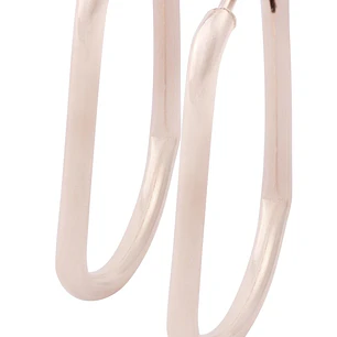 Aros Oro Miel de 18kt Tubo