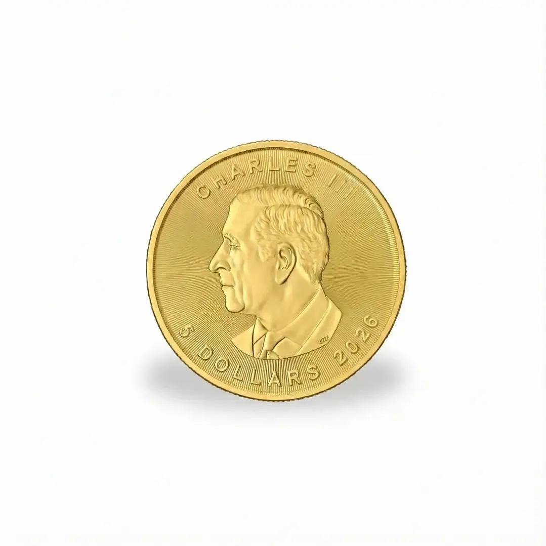 Moneda de Oro Canadiense GML 1/10 OZ 1