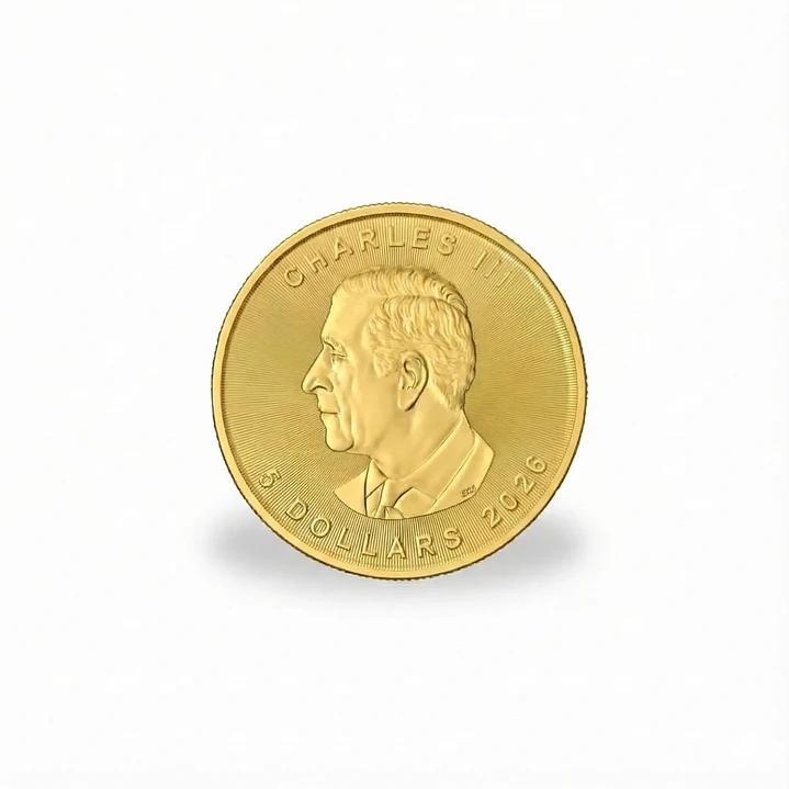 Moneda de Oro Canadiense GML 1/10 OZ 1