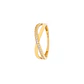 Anillo Compromiso de Oro 18Kt Cruzado Circon - Miniatura 1