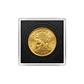 Moneda de Oro Chilena de 100 pesos año 1960 al 1969 - Miniatura 5