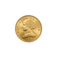Moneda de Oro Chilena de 100 pesos año 1960 al 1969 - Miniatura 6