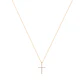Colgante Oro Amarillo 18kt Cruz Fina - Miniatura 3