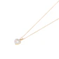Colgante Oro Amarillo 18kt Corazón adornado con Circonitas - Miniatura 2