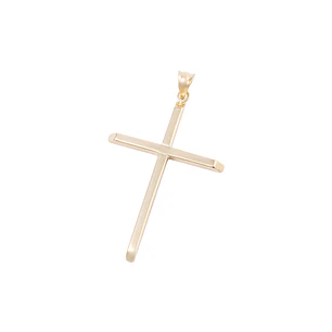 Colgante de Oro 18kt Cruz 40MM