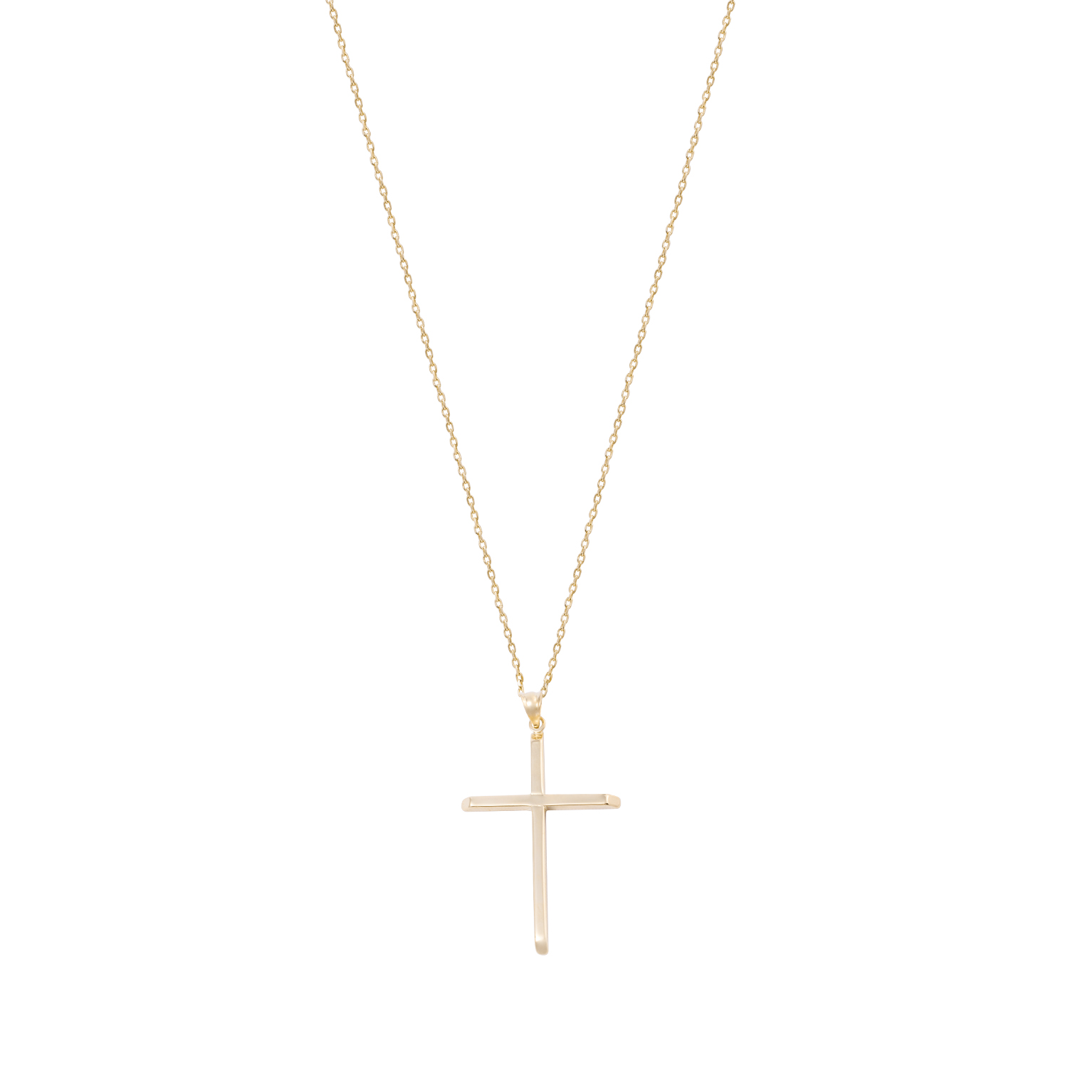 Colgante de Oro 18kt Cruz 40MM 3