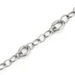 Pulsera de Plata Esterlina 925 Eslabon Ovalado Grande Pequeño - Miniatura 2