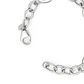Pulsera de Plata Esterlina 925 Eslabon Ovalado Grande Pequeño - Miniatura 3